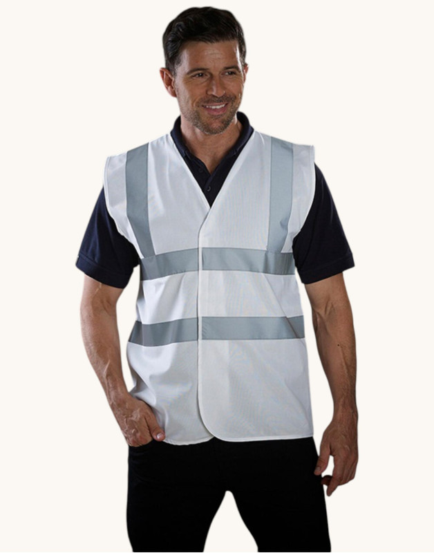 GILET FLUO 2 BANDES+BRETELLEHVW100PYoko