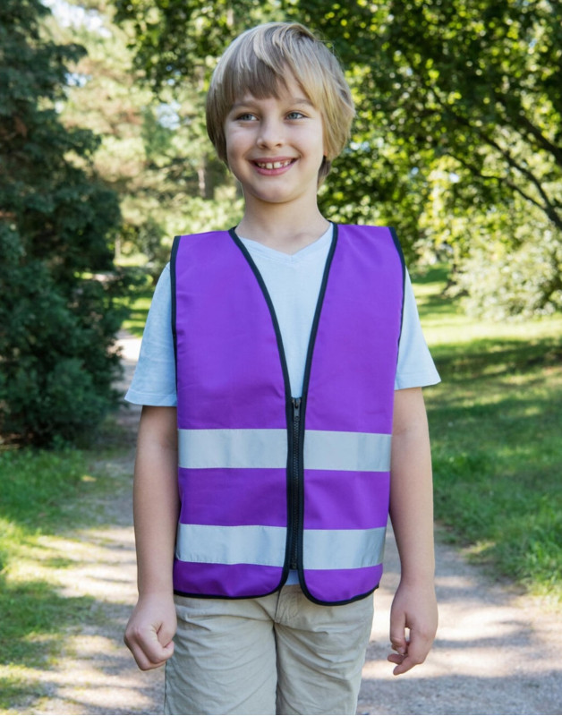 GILET DE SÉCURITÉ ENFANT ZIPPÉKWRXKorntex