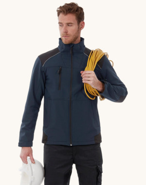 VESTE SOFTSHELL DE TRAVAILJUC42B&C Pro