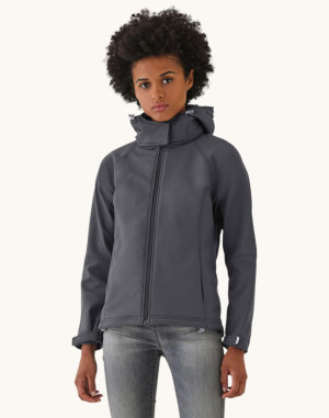 SOFTSHELL FEMME À CAPUCHEJW937B&C