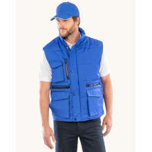 BODYWARMER MULTI-POCHES RIPSTOPR127XResult Work-Guard
