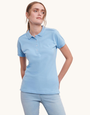 POLO FEMME STRETCHR-566F-0Russell