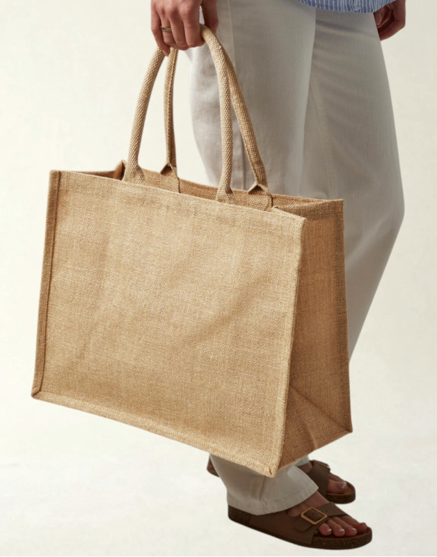 SAC JUTE SHOPPERW437Westford Mill