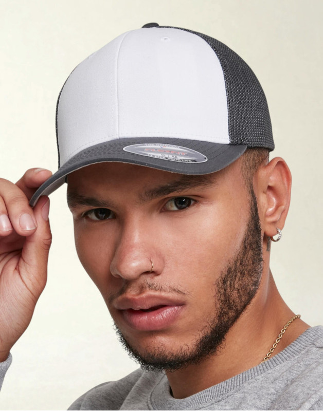 CASQUETTE PANNEAUX EN MAILLE6511CFFlexfit