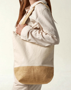 SAC SHOPPER COTON/TOILE DE JUTEW450Westford Mill