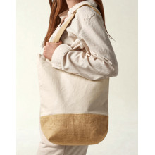 SAC SHOPPER COTON/TOILE DE JUTEW450Westford Mill