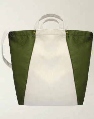 SAC FOURRE-TOUT EN SATIN ET VELOURSA04SG Accessories - BAGS