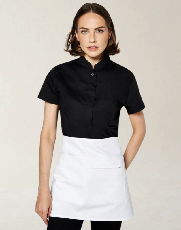 CHEMISE COL MAO COUPE AJUSTÉEKK736Bargear