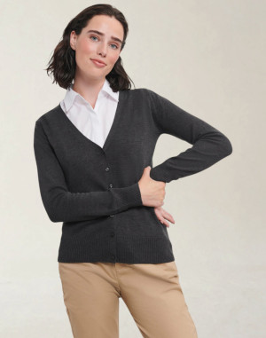 CARDIGAN FEMME COL VR-715F-0Russell Collection