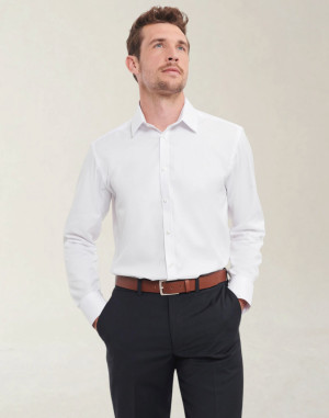 CHEMISE À CHEVRONS CINTRÉÉ ML HOMMER-962M-0Russell Collection