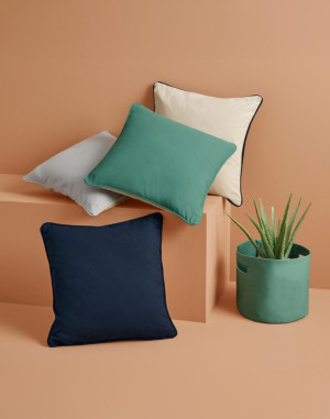 HOUSSE DE COUSSIN BORD PASSEPOILÉW355Westford Mill