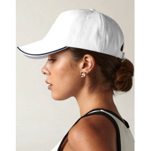 CASQUETTE AUTHENTIC VISIÈRE PASSEPOILÉEB25cBeechfield