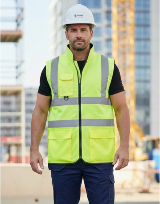 BODYWARMER HAUTE VISIBILITÉ CLASS 2HV005Yoko