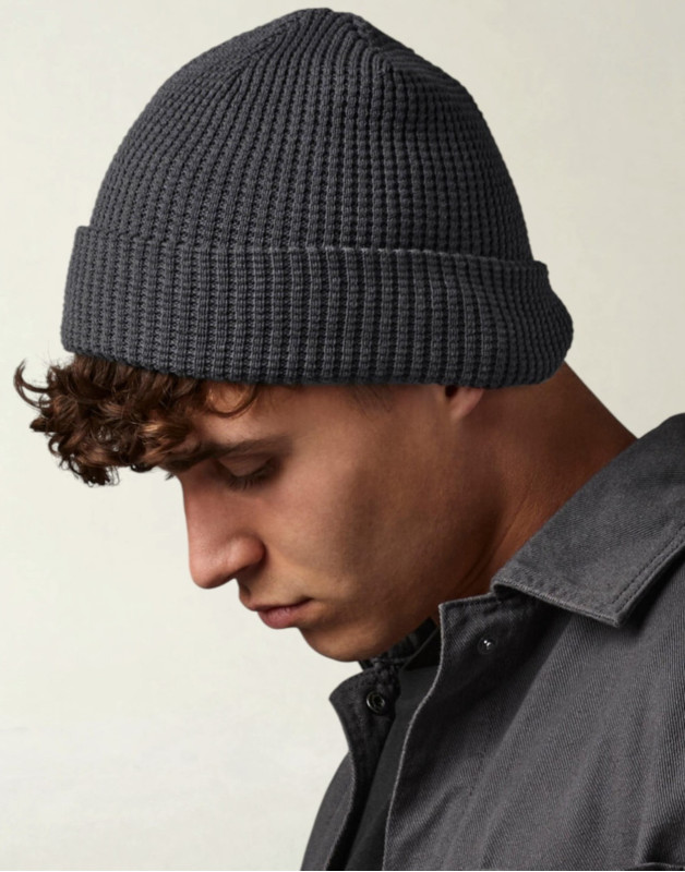 BONNET GAUFRÉ EN COTON BIOB52NBeechfield