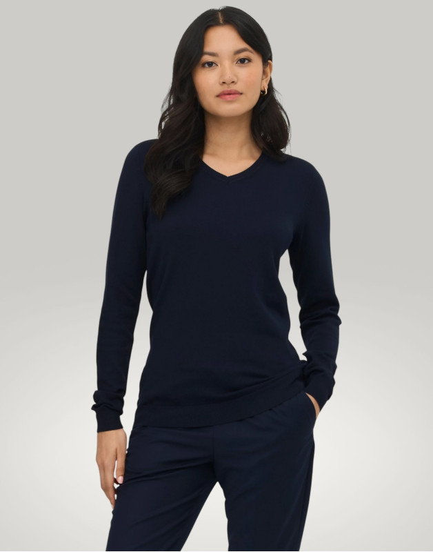 PULL COL V FEMME GLORY01711Sol's