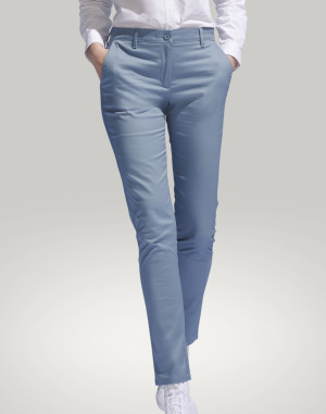 PANTALON EN SATIN FEMME JARED02918Sol's