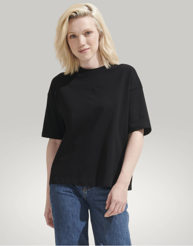 TEE-SHIRT FEMME OVERSIZE BOXY03807Sol's