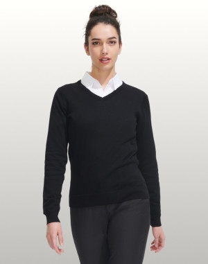 PULL COL V FEMME GALAXY90010Sol's
