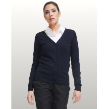 GILET FEMME COL V GOLDEN90012Sol's