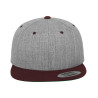 Heather Grey/Maroon