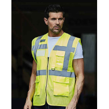 GILET HAUTE VISIBILITÉ MAILLE FILET