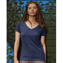 T-Shirt Col V femme Triblend