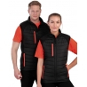 Black Compass Padded Softshell Gilet