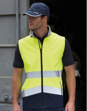 Printable Safety Softshell Gilet
