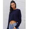 Women`s Cropped Crew Fleece