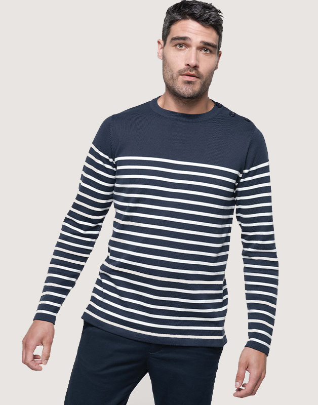 Pull marin homme