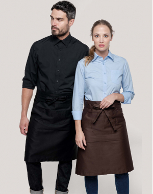 Tablier polycoton long