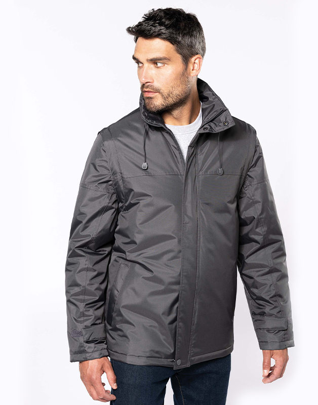 FACTORY  BLOUSON MANCHES AMOVIBLES