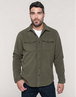 Surchemise polaire doublée sherpa