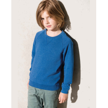 Sweat-shirt bio manches raglan enfant