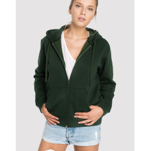Sweat-shirt zippé capuche