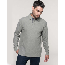 FRENCH RIB  POLO CÔTELÉ MANCHES LONGUES