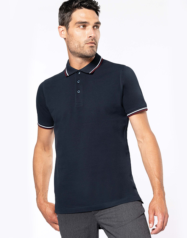 POLO MAILLE PIQUÉE MANCHES COURTES