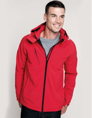 VESTE SOFTSHELL À CAPUCHE AMOVIBLE