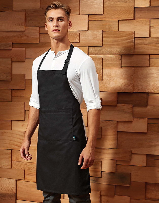 Tablier à bavette "Fairtrade"