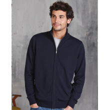 Cardigan zippé homme