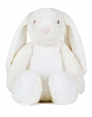 Peluche zippée Lapin