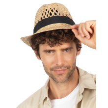 Chapeau Panama tréssé