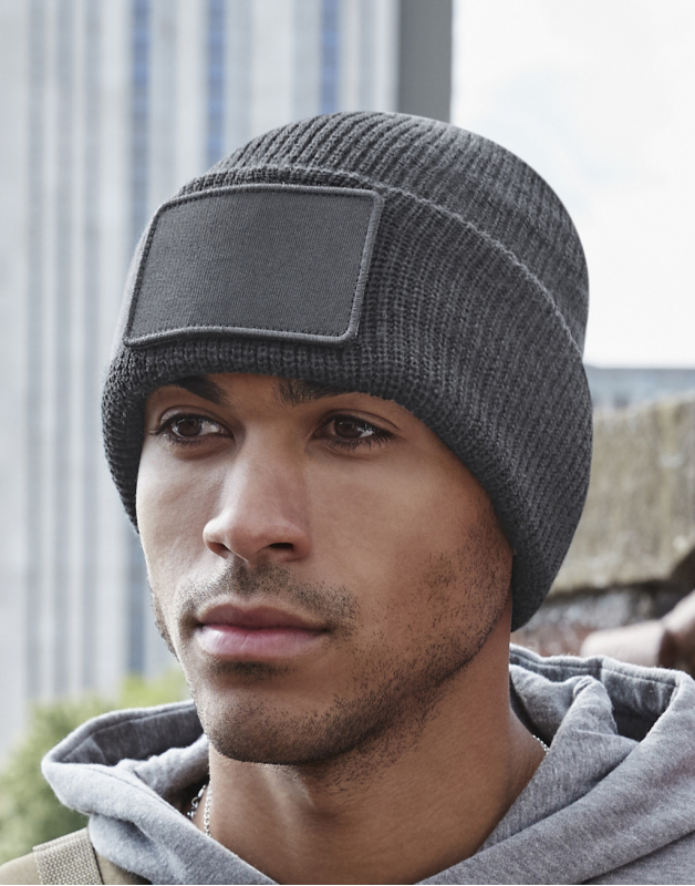 Removable Patch Thinsulate Beanie
