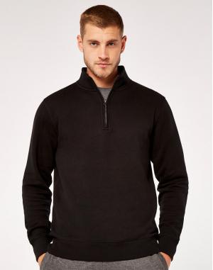 Regular Fit 1/4 Zip Sweatshirt