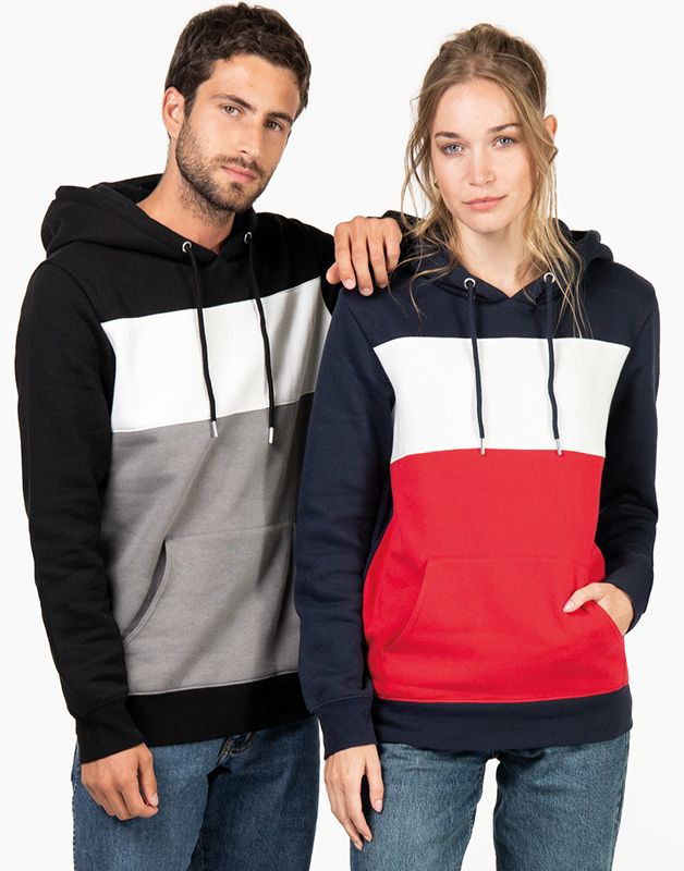 SWEAT-SHIRT TRICOLORE