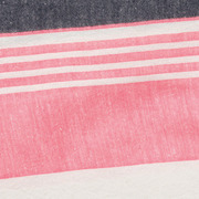 Dark Grey / Tropical Pink Stripe