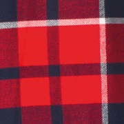 Red / Navy checked