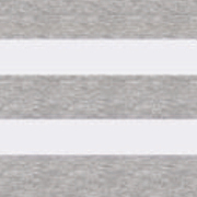 Oxford Grey / White Stripes