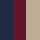 Navy|Burgundy|Beige